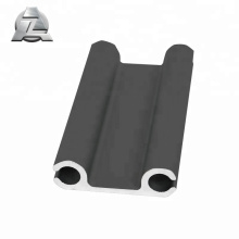 black 6061 T6 aluminium extrusion profile for tent keder